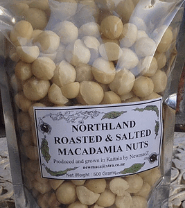 Dry Roasted and Salted Macadamia Nuts